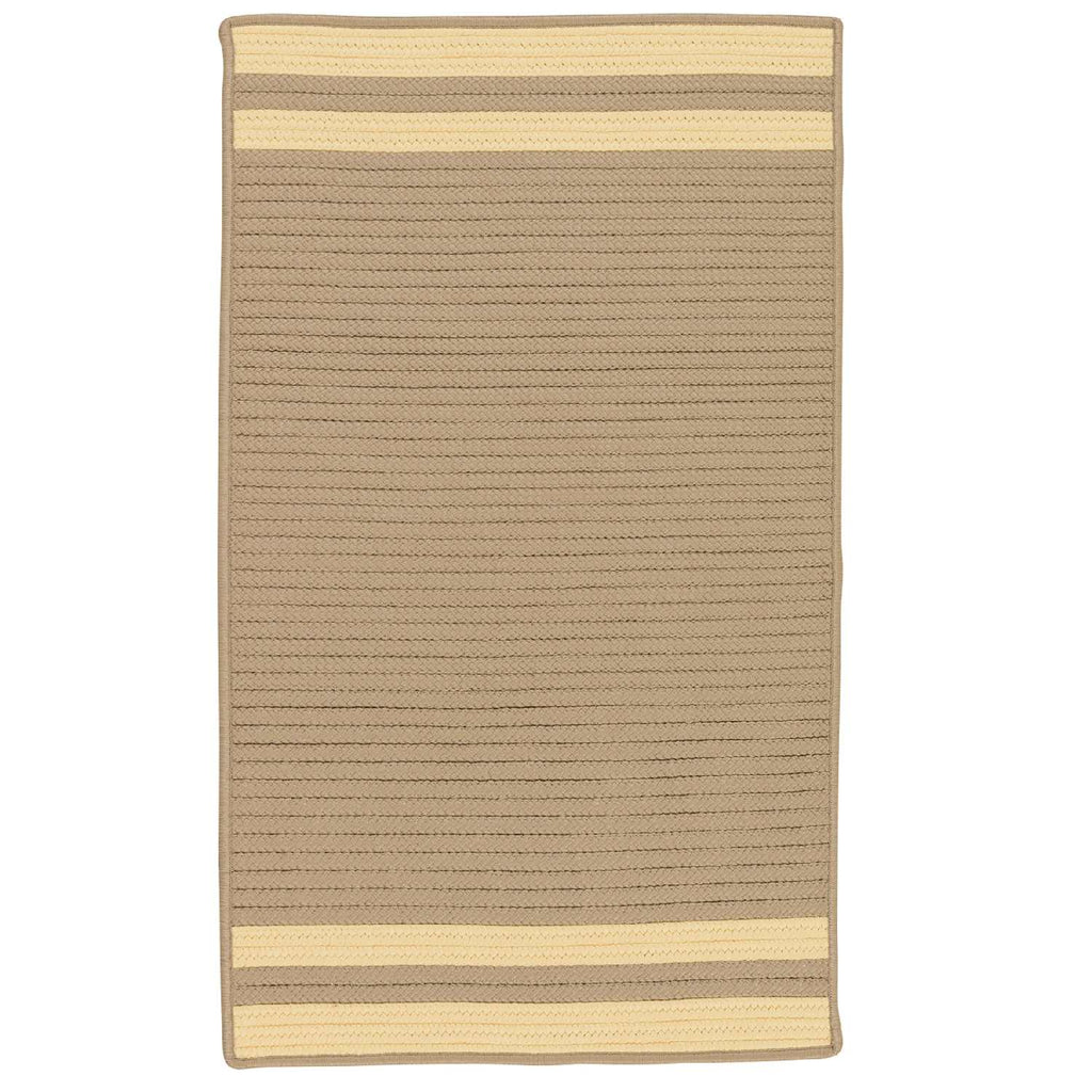 colonial mills denali end stripe de95 yellow rug