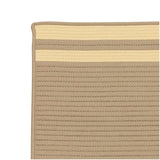 colonial mills denali end stripe de95 yellow rug