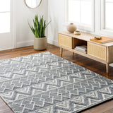 surya daffodil dff 2305 light grey rug