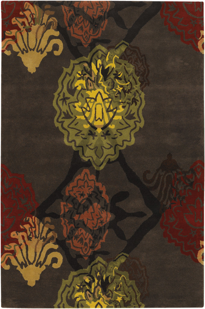 chandra dharma dha 7503 dark brown rug