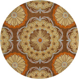 chandra dharma dha 7536 brown rug