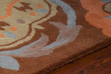 chandra dharma dha 7536 brown rug
