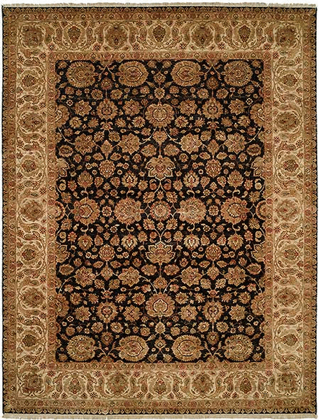 HRI Sahara DU54 Black Rug