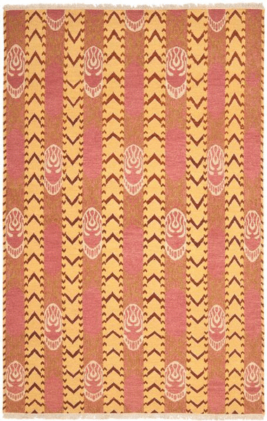 Safavieh Clearance Dhurries DVE515A Gold Rug