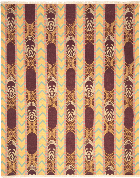 Safavieh Clearance Dhurries DVE515B Purple Rug