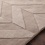 Surya Rug Co. Central Park Taupe Rug | Wool Rugs | Rugs Done Right 