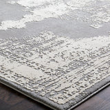 Surya Rug Co. Tibetan Grey Rug | Medallion Rugs | Rugs Done Right 