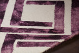 chandra elvo elv 33903 purple rug
