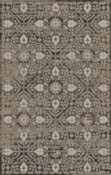 Surya Closeout Empress EMS-7010 Dark Brown Rug