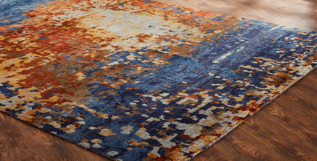 Rugs Done Right Everett FF85 Indigo Spice Rug