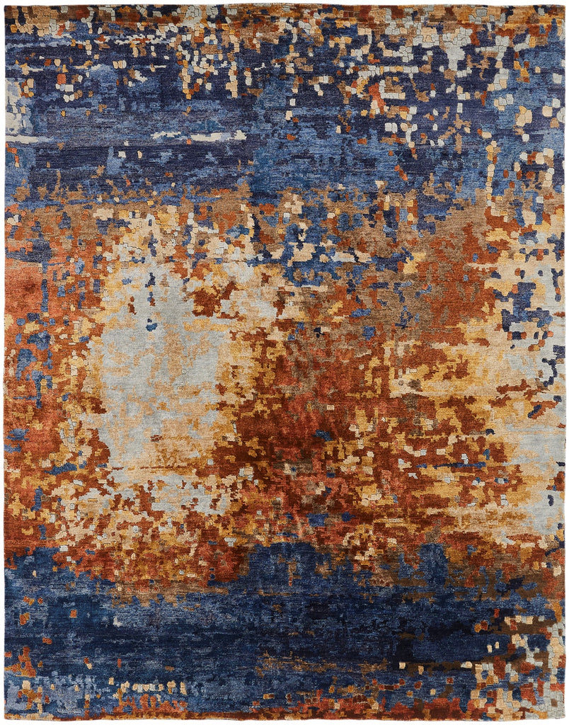 Rugs Done Right Everett FF85 Indigo Spice Rug