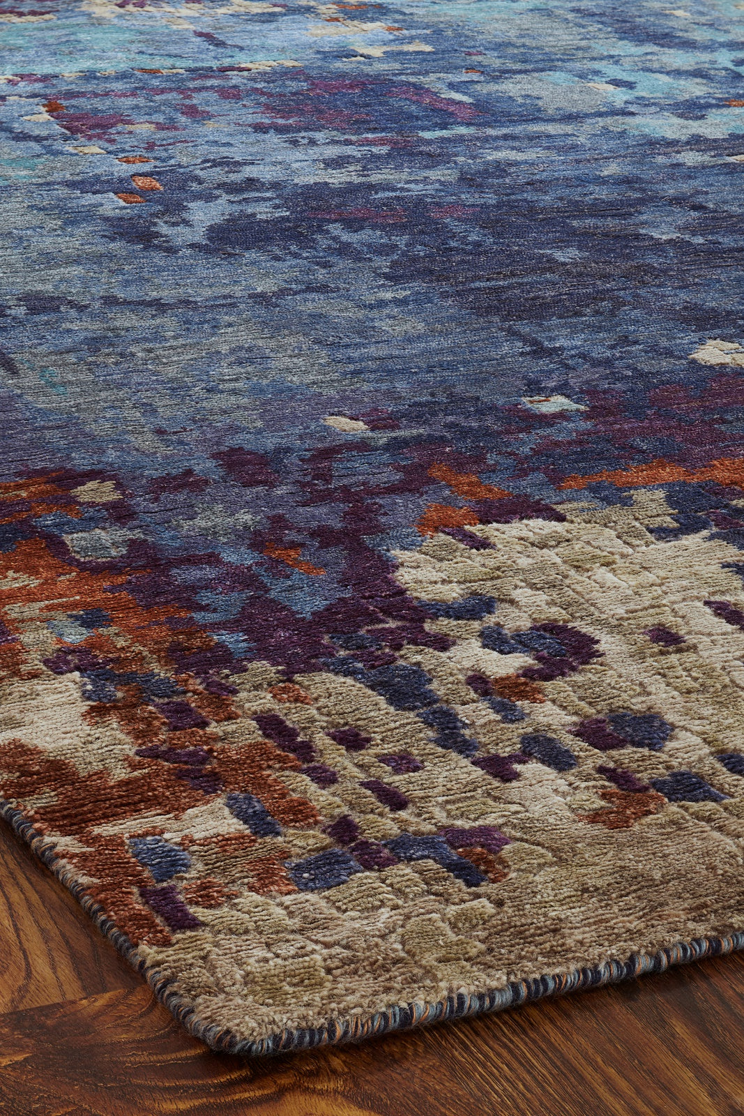 Rugs Done Right Everett FF86 Blue Tones / Multi Rug