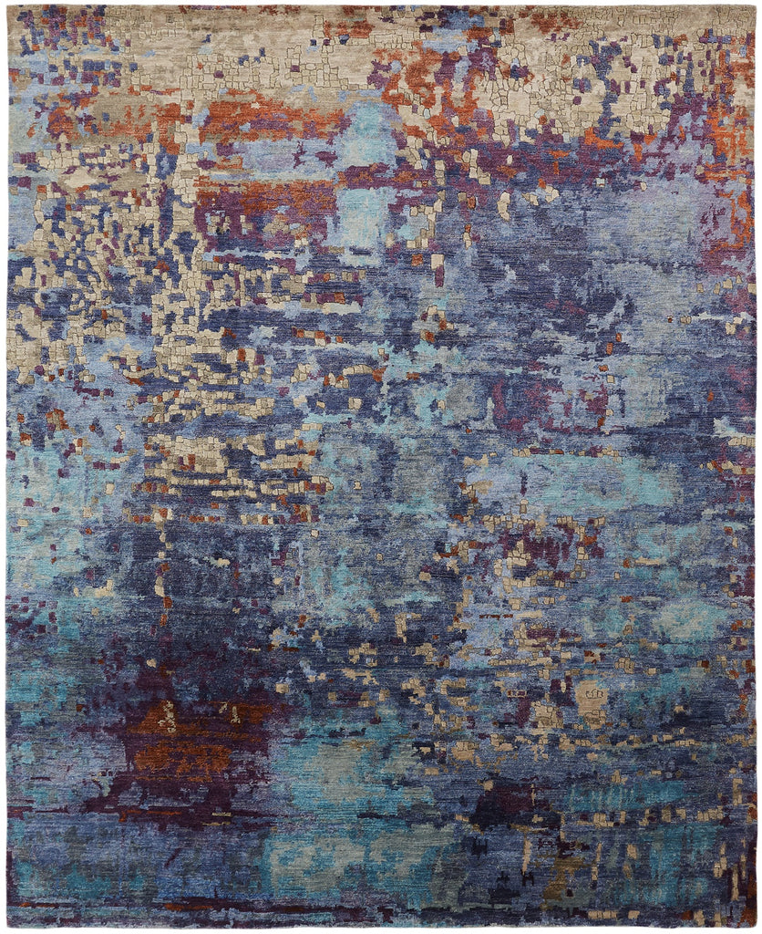 Rugs Done Right Everett FF86 Blue Tones / Multi Rug