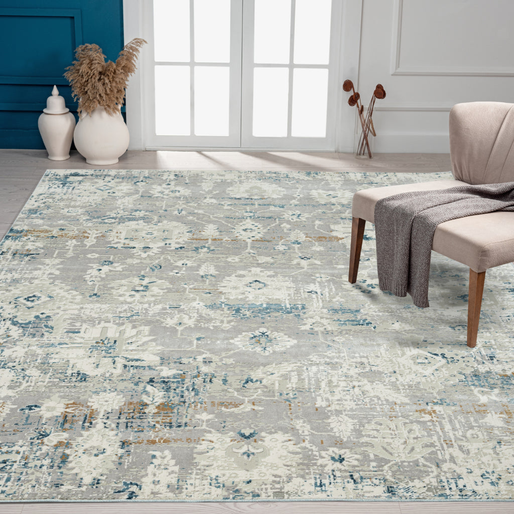 Kalaty Clearance Ethos ET-396 Zinc Indigo Rug