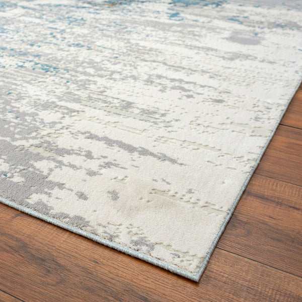 Kalaty Clearance Ethos ET-398 Blue Grey Abstract Rug