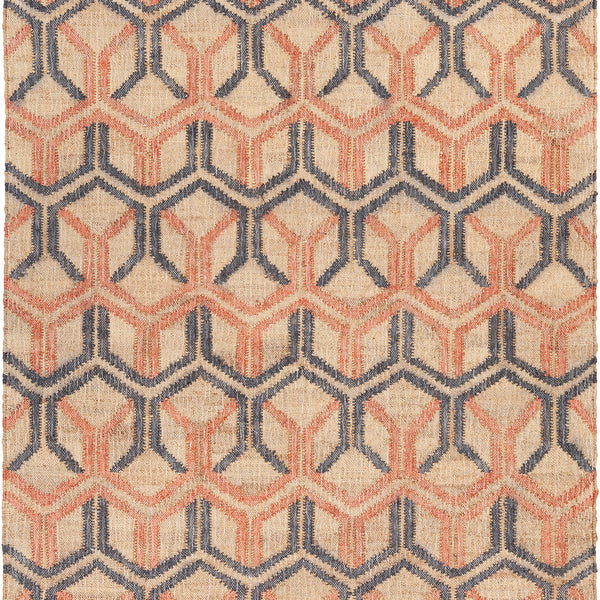 chandra ethel eth 52803 orange rug
