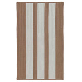 colonial mills everglades vertical stripe ev47 mocha rug