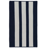 colonial mills everglades vertical stripe ev57 navy pier rug