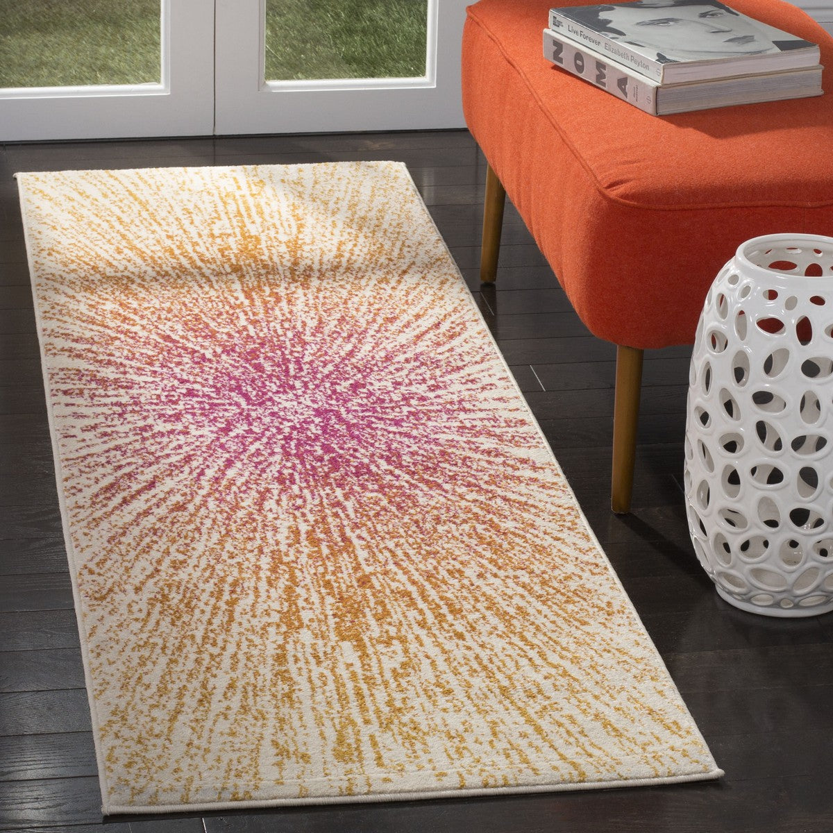 safavieh clearance evoke evk228r fuchsia rug