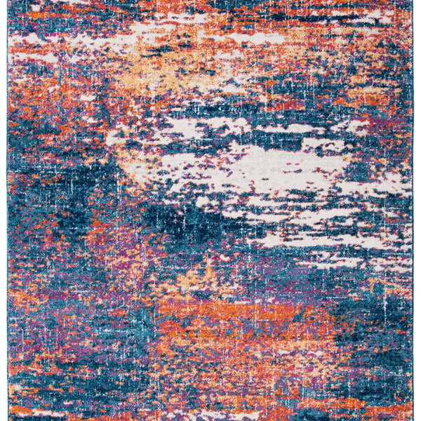 Safavieh Clearance Evoke EVK272N Navy Rug