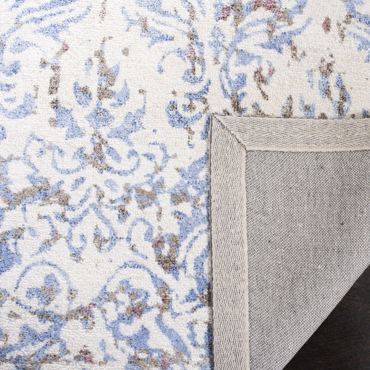 safavieh clearance expression exp477m ivory blue rug