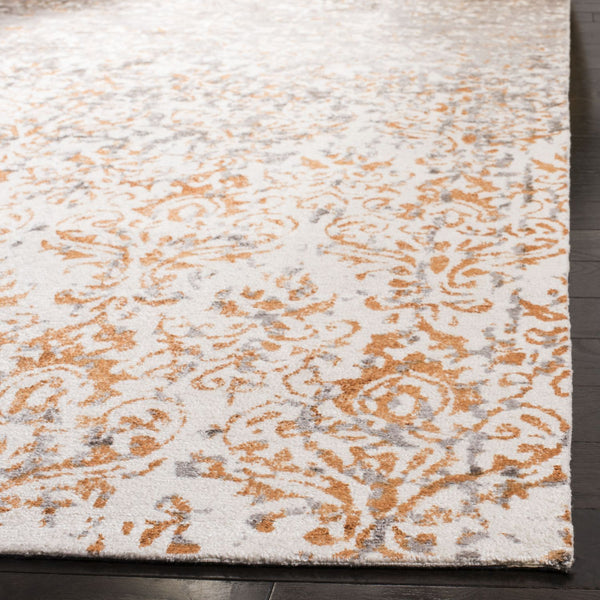 safavieh clearance expression exp477p ivory rust rug