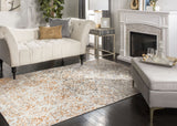 safavieh clearance expression exp477p ivory rust rug