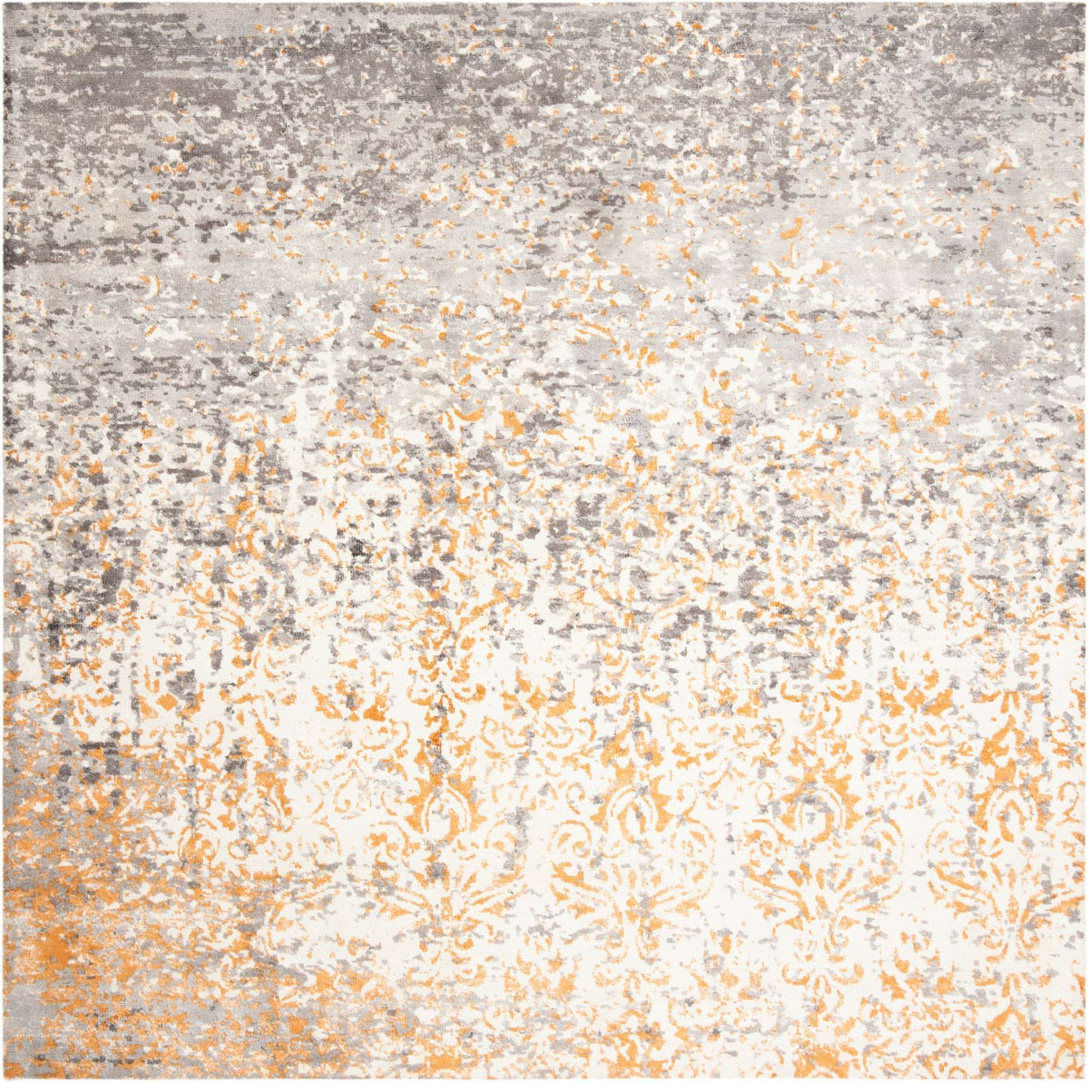 safavieh clearance expression exp477p ivory rust rug