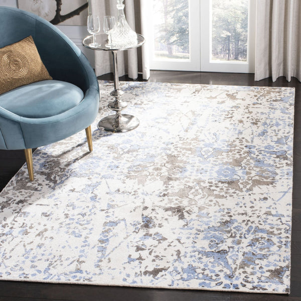 safavieh clearance expression exp478m ivory blue rug