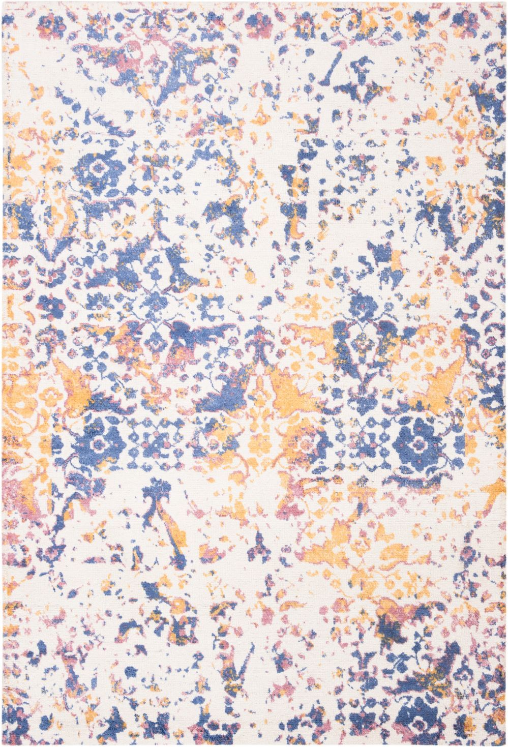 safavieh clearance expression exp478n ivory navy rug