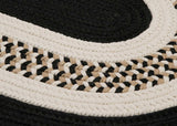 colonial mills flowers bay fb41 black rug