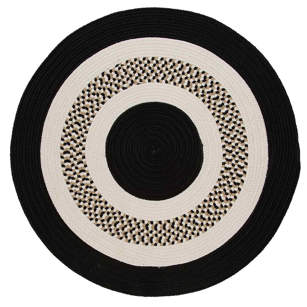 colonial mills flowers bay fb41 black rug