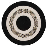colonial mills flowers bay fb41 black rug
