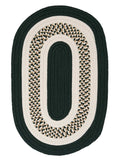 colonial mills flowers bay fb62 dark green rug