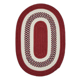 colonial mills flowers bay fb70 patriot red rug