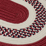 colonial mills flowers bay fb70 patriot red rug