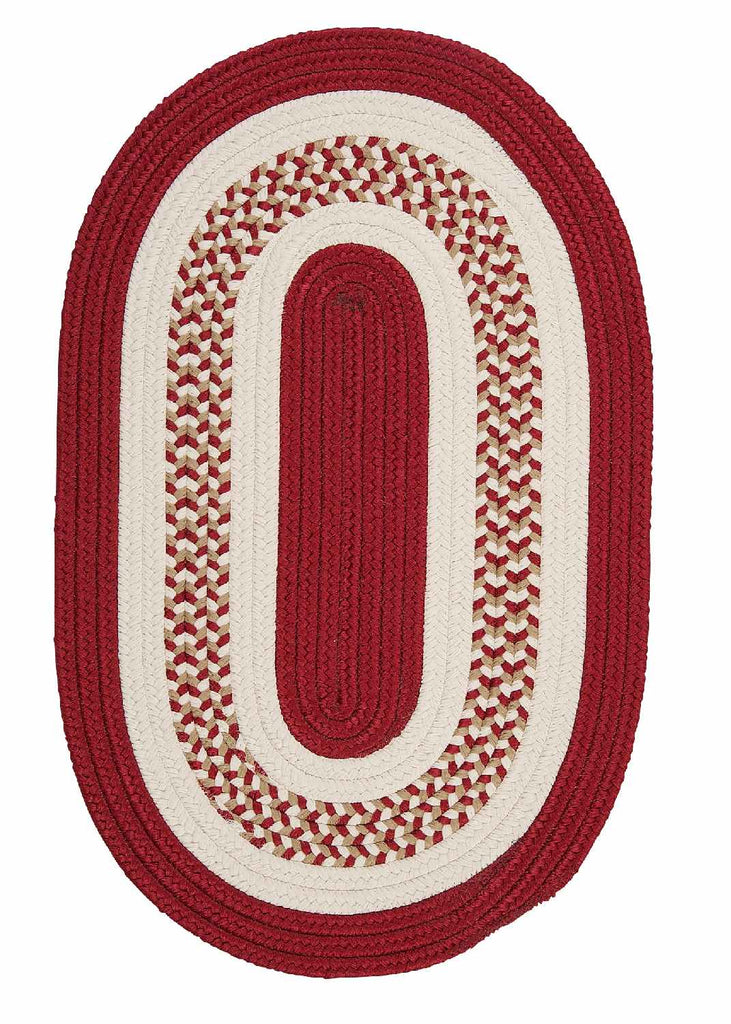 colonial mills flowers bay fb71 red rug
