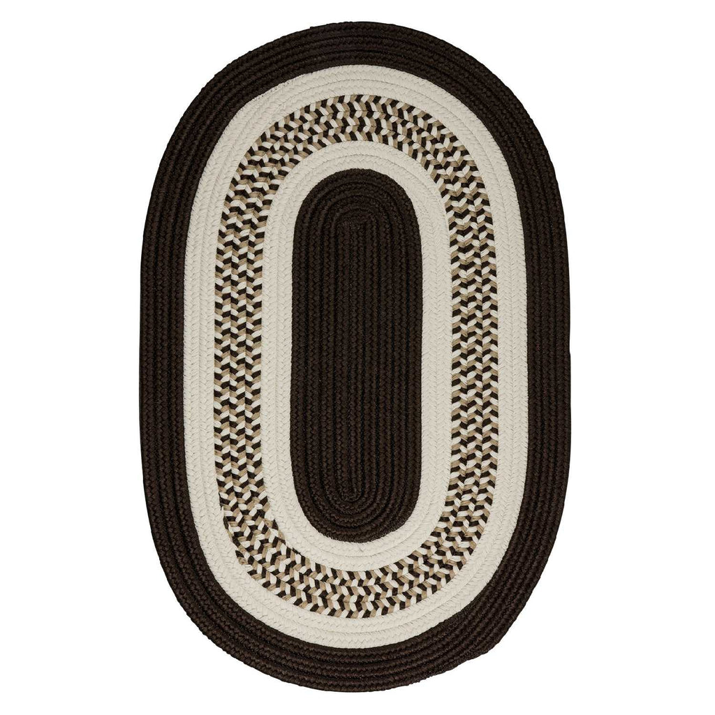 colonial mills flowers bay fb81 brown rug