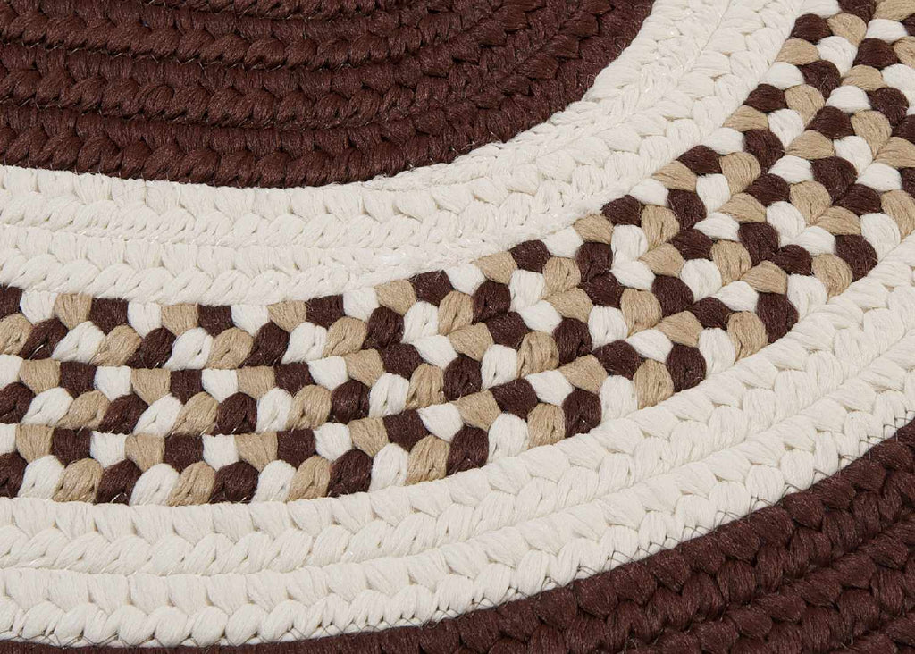 colonial mills flowers bay fb81 brown rug