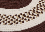 colonial mills flowers bay fb81 brown rug