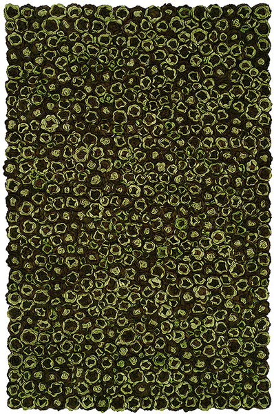 HRI Romeo FF3 Green Rug