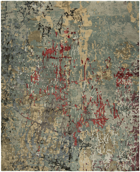 Rugs Done Right Everett FF76 Pearl Grey / Multi Rug