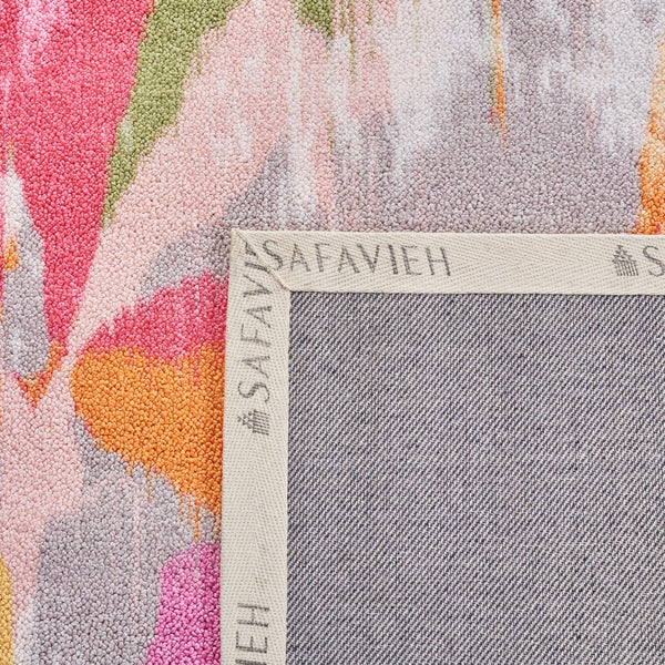 safavieh clearance florist fls152u pink rug