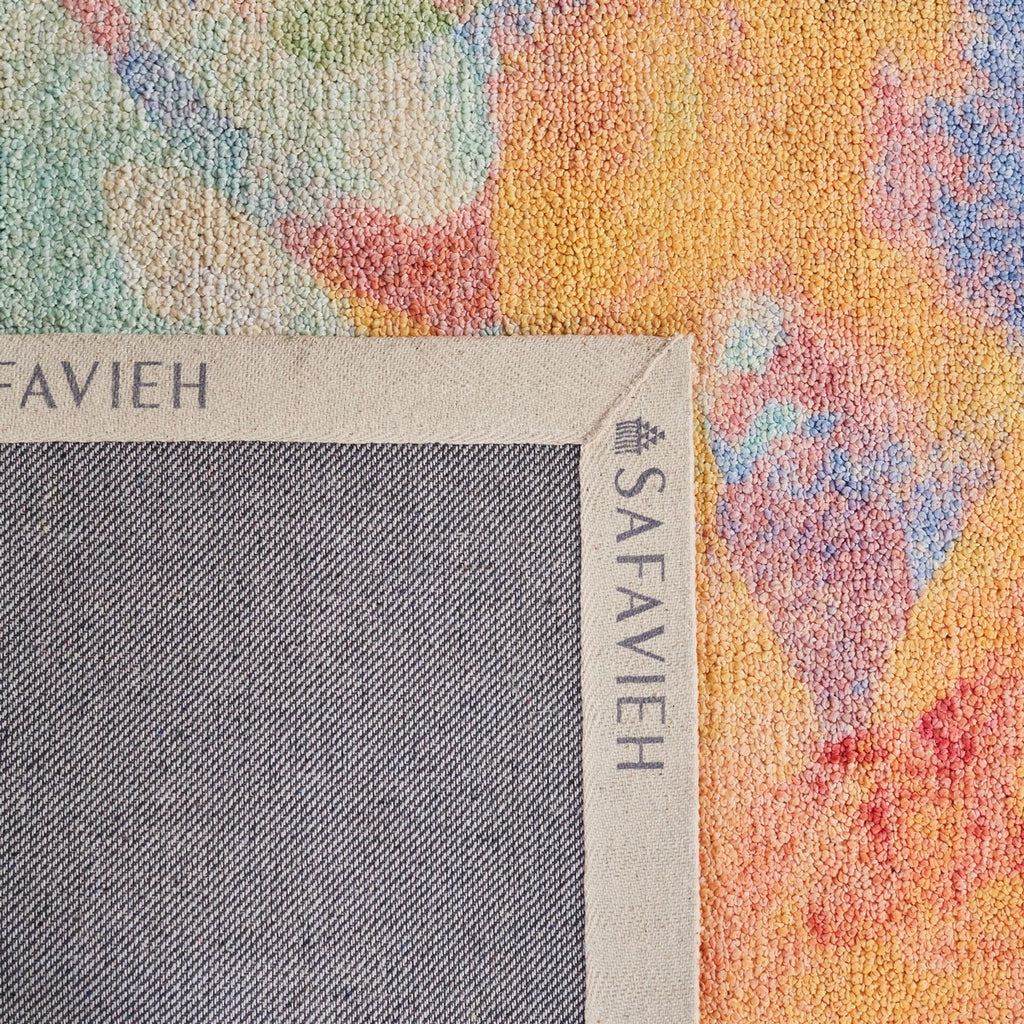 safavieh clearance florist fls154c yellow rug