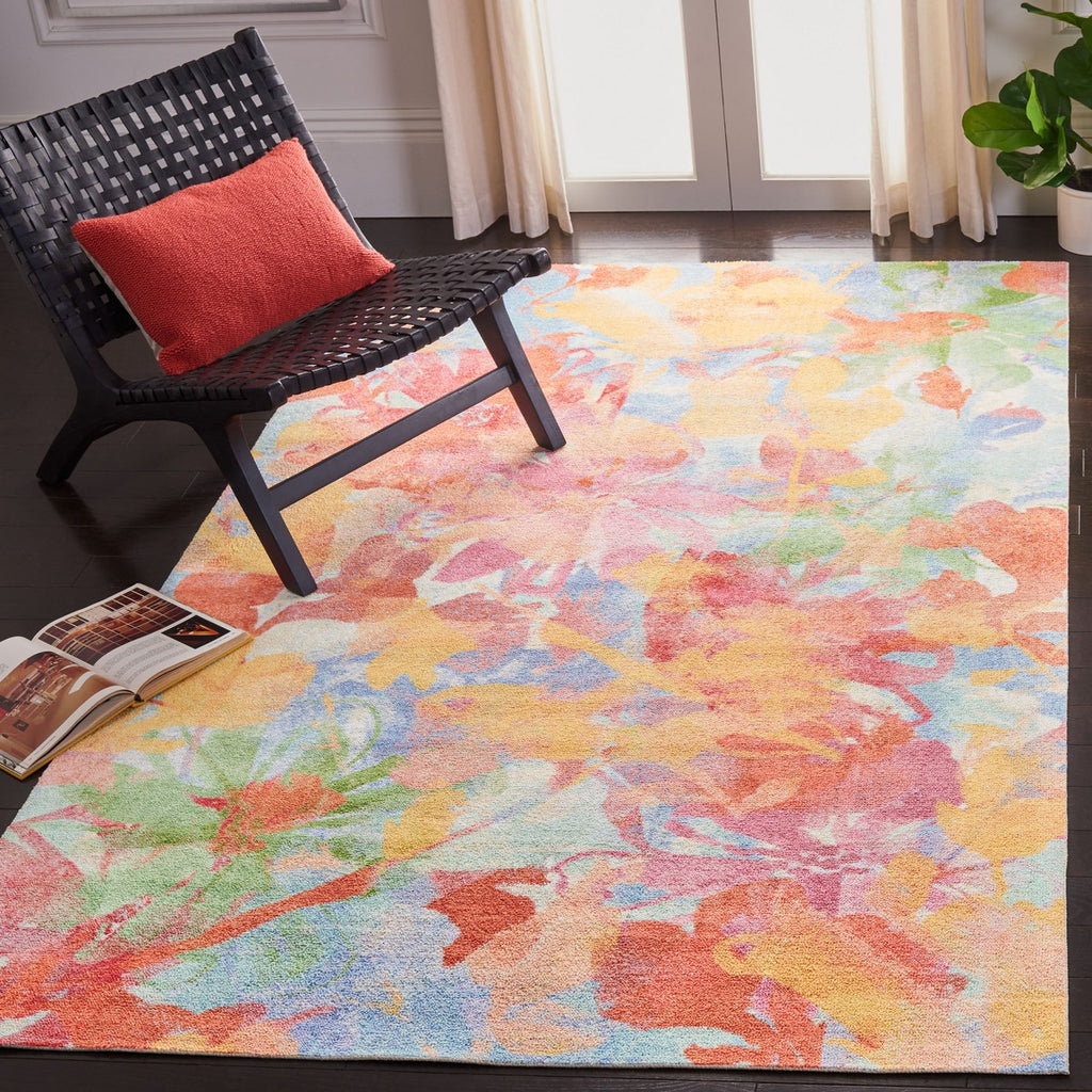 safavieh clearance florist fls154c yellow rug