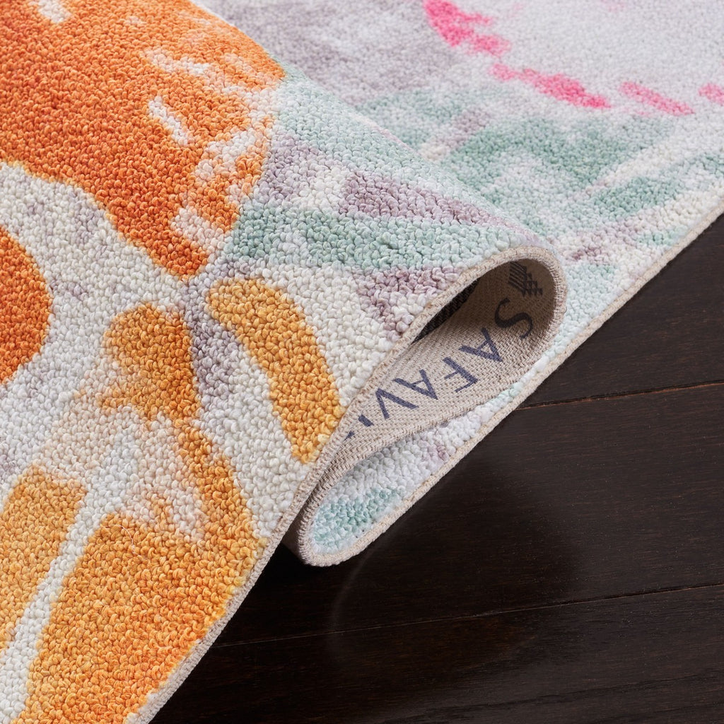 safavieh clearance florist fls156u pink rug