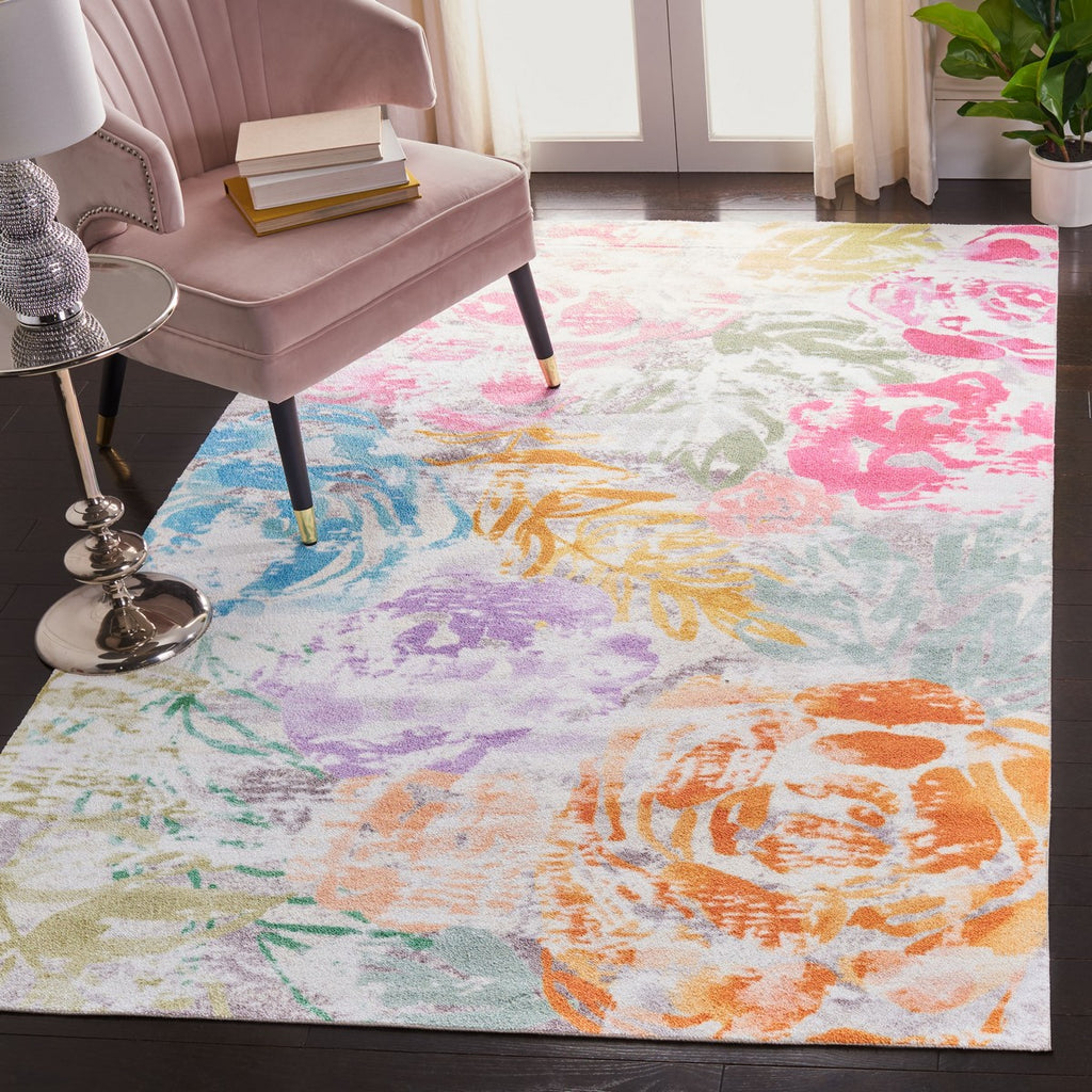 safavieh clearance florist fls156u pink rug