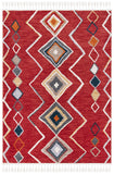 safavieh clearance farmhouse fmh599q red rug
