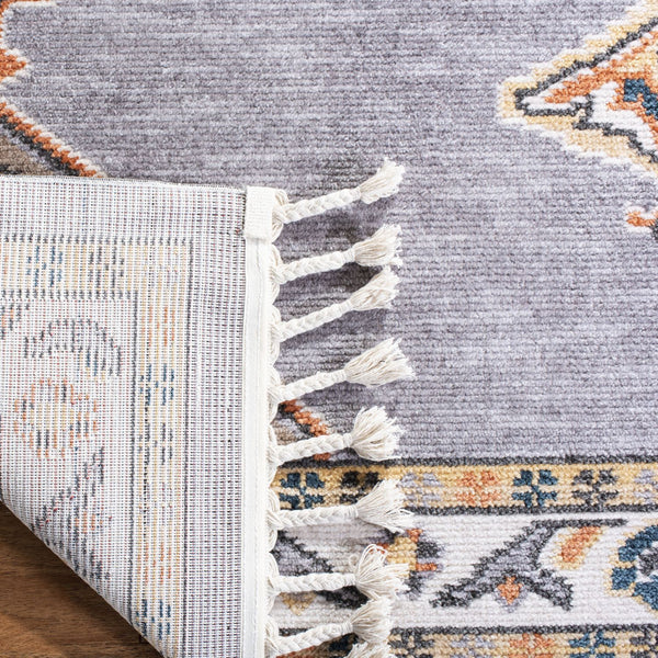 safavieh clearance farmhouse 800 fmh830e grey orange rug