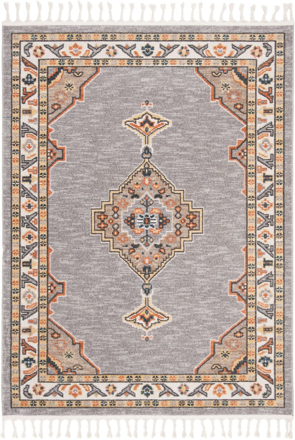 safavieh clearance farmhouse 800 fmh830e grey orange rug